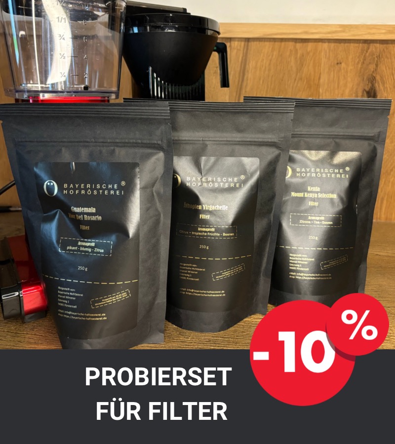 Kaffee-Probierset für Filter