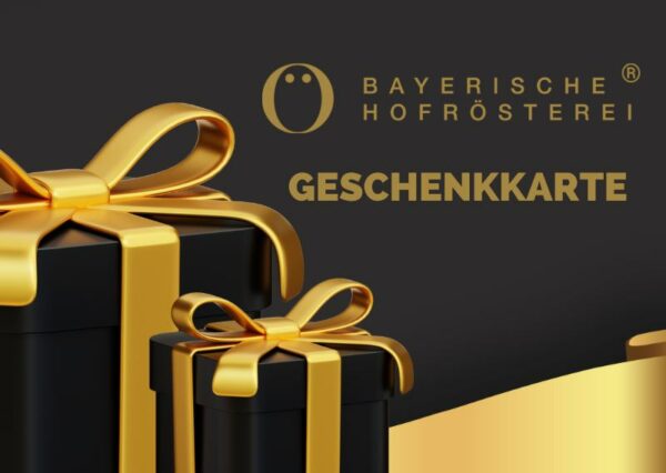 Geschenkgutscheinkarte Bayerische Hofrösterei