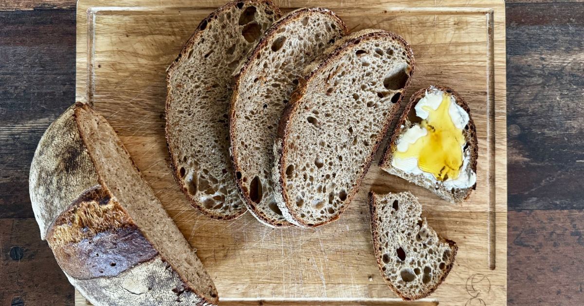 Rezept Kaffeebrot mit Sauerteig