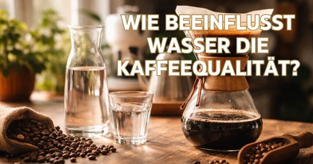 Wie beeinflusst Wasser die Kaffeequalität?